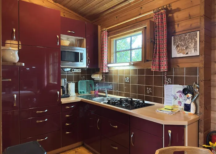 Semesterbostad Blockhaus Mit Blick Auf Weide, *