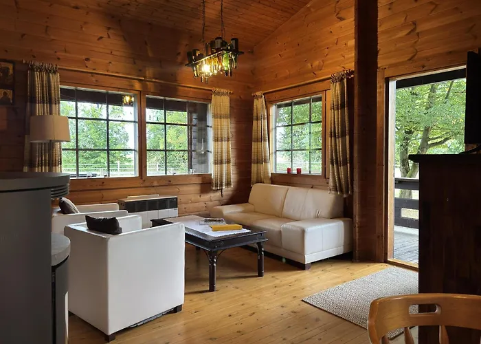 Blockhaus Mit Blick Auf Weide, Semesterbostad *